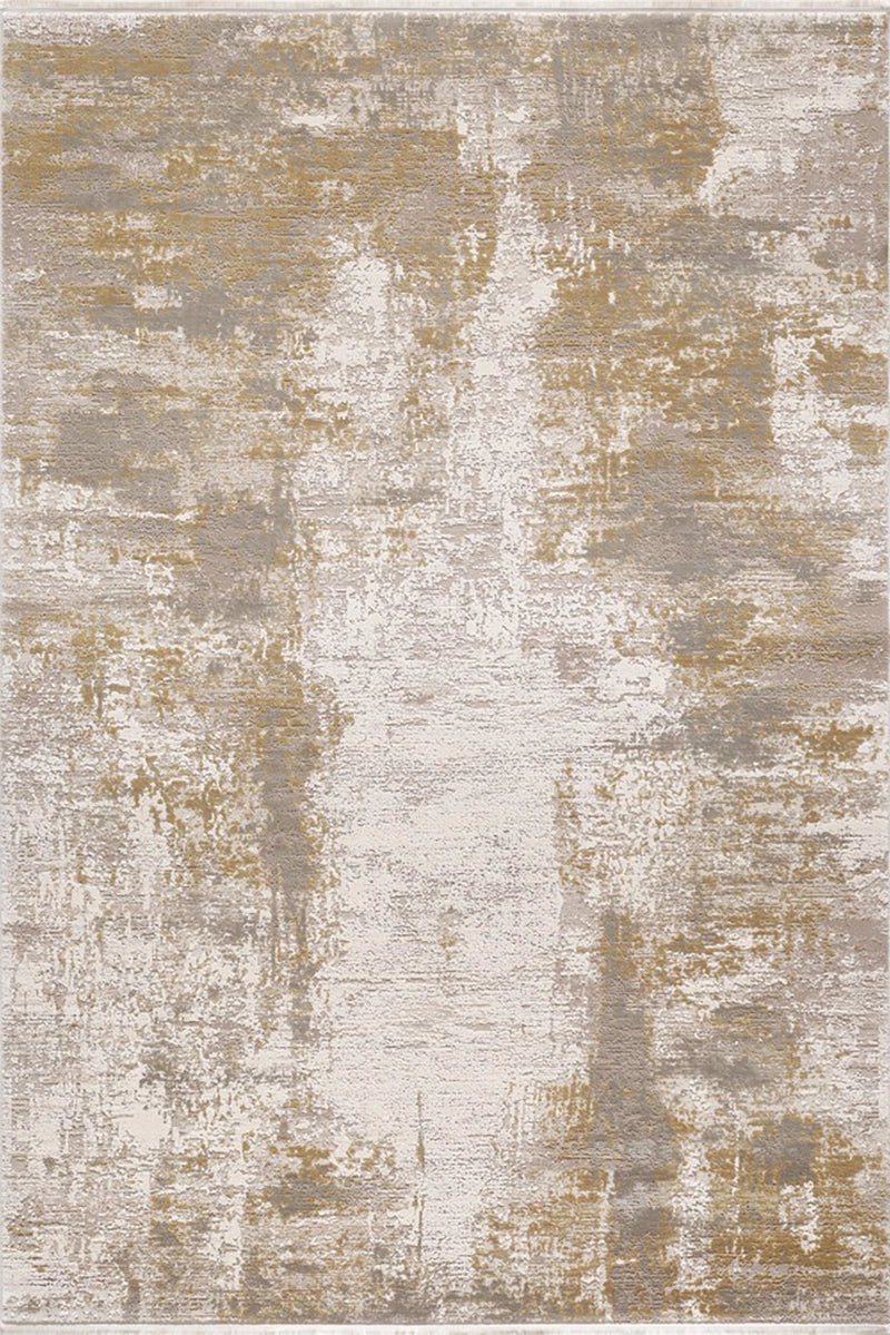 Woolknot Craft 1004G Sarı Bambu Özel Tezgah Halısı