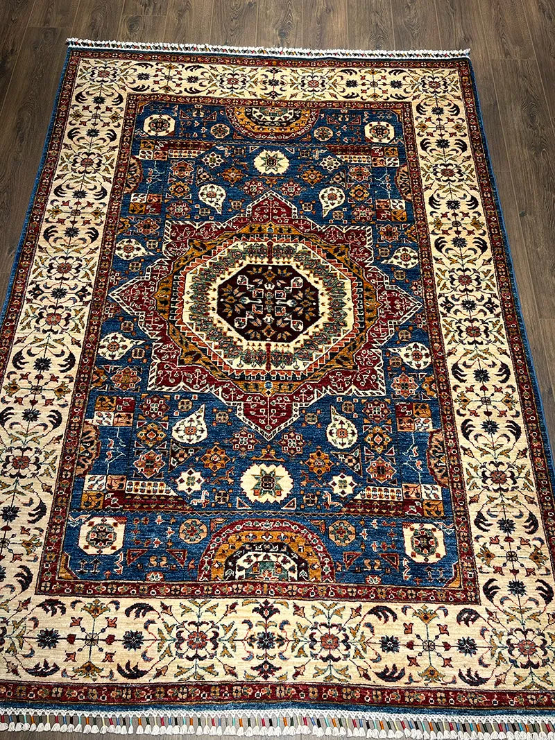 Anadolu Şal Memlük Desen Yün El Dokuma Halı