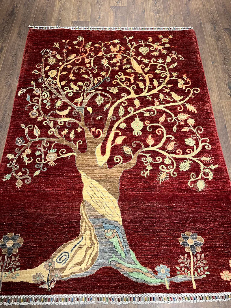 Anadolu Şal Desen Yün El Dokuma Halı