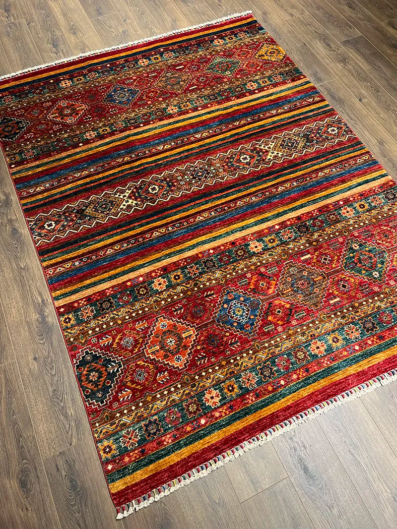 Anadolu Şal Desen Yün El Dokuma Halı