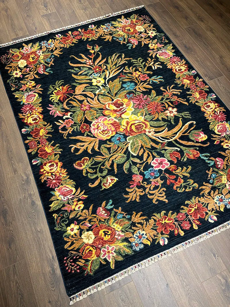 Anadolu Şal Desen Yün El Dokuma Halı