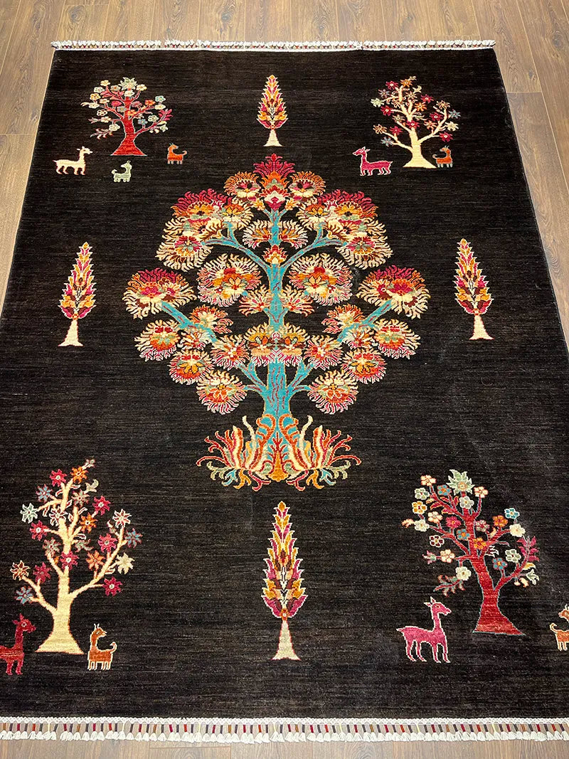 Anadolu Şal Desen Yün El Dokuma Halı