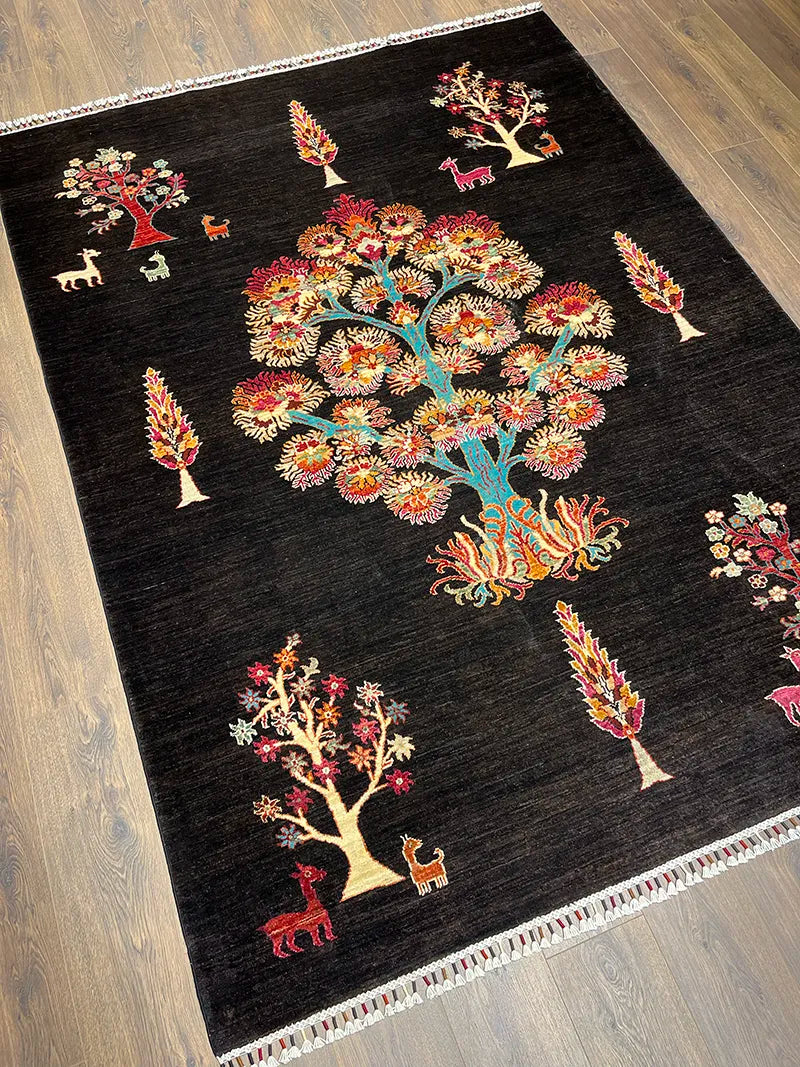 Anadolu Şal Desen Yün El Dokuma Halı