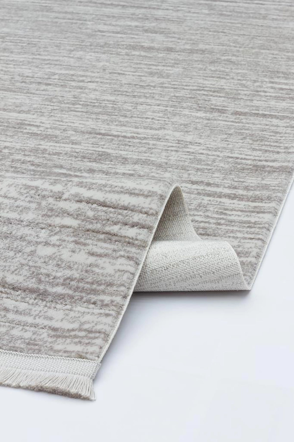 Apex Solid 8332 Gri Düz Desenli Makine Halısı