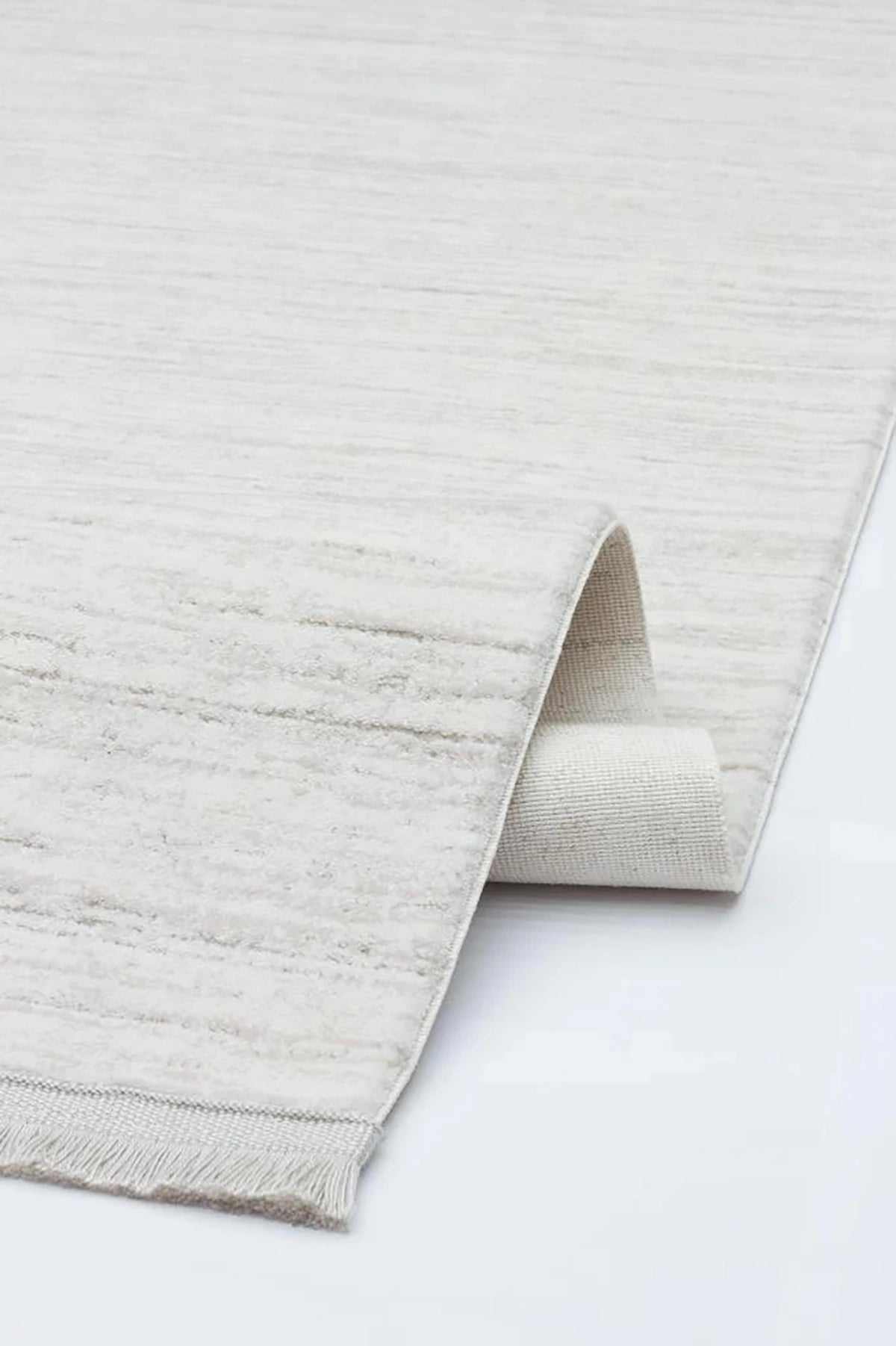 Apex Solid 8331 Krem Düz Desenli Makine Halısı