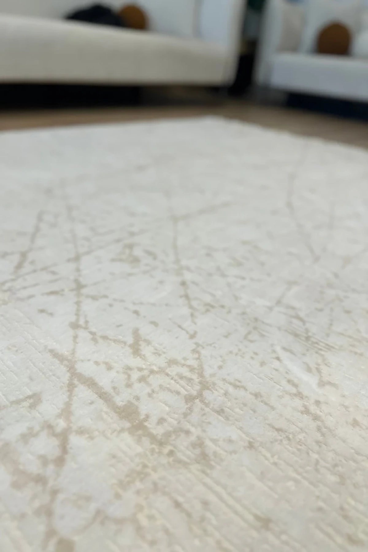 Apex Lima 6221 Krem Makine Halısı