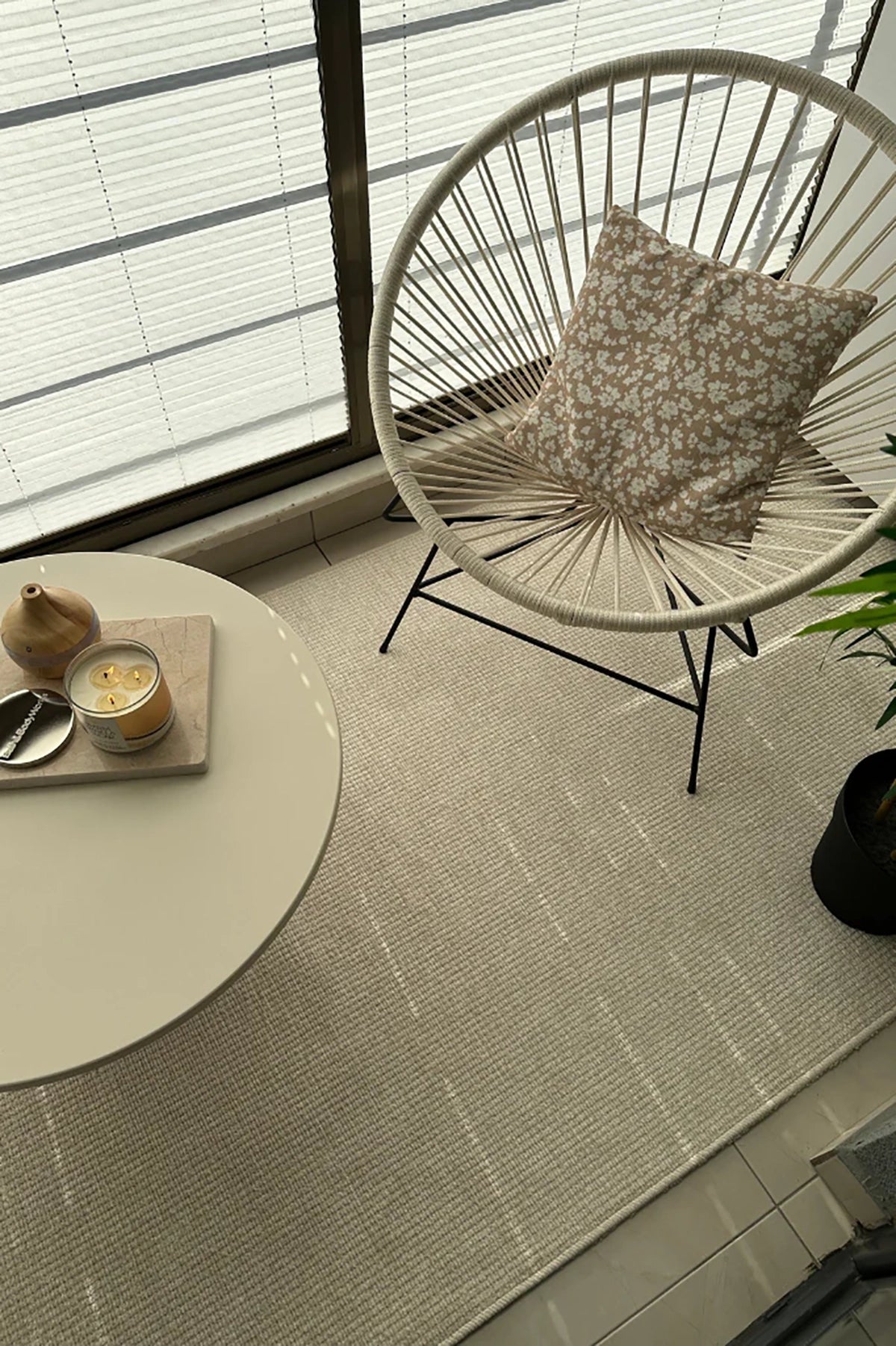 Apex Pandora 2411 Ekru Makine Halısı