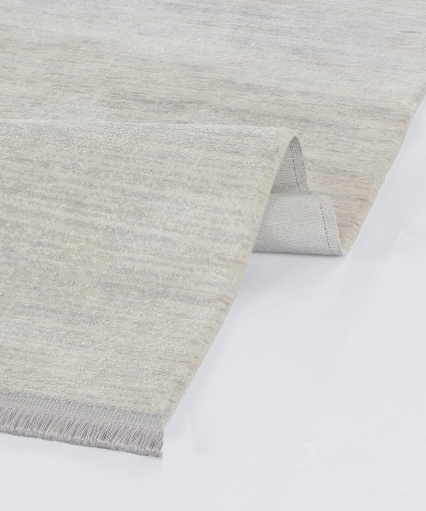 Apex Calista 1731 Gri Viskon Özel Tezgah Halısı