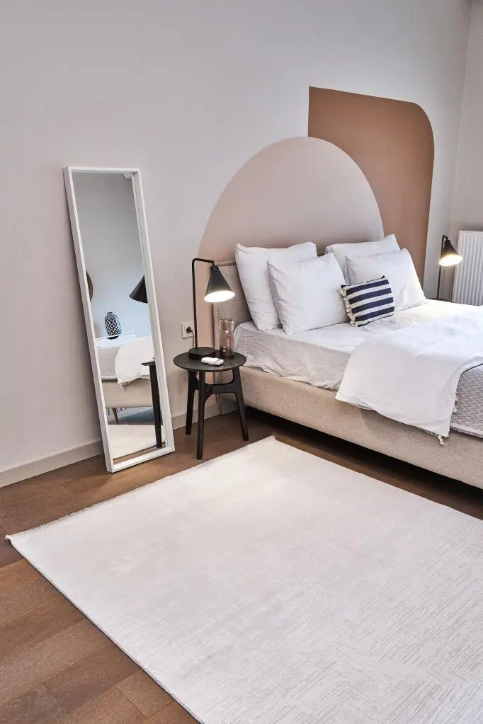 Apex Calista 1751 Gri Viskon Özel Tezgah Halısı