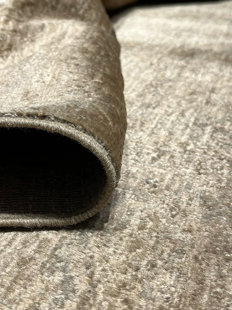 Overdye Serisi Eskitme El Dokuma Sarı Halı