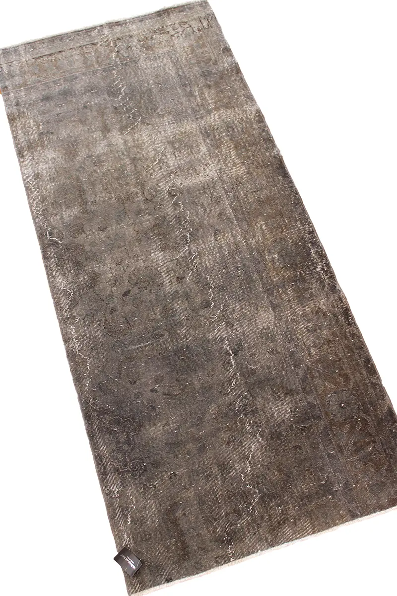 El Dokuma Kahve Vintage Halı