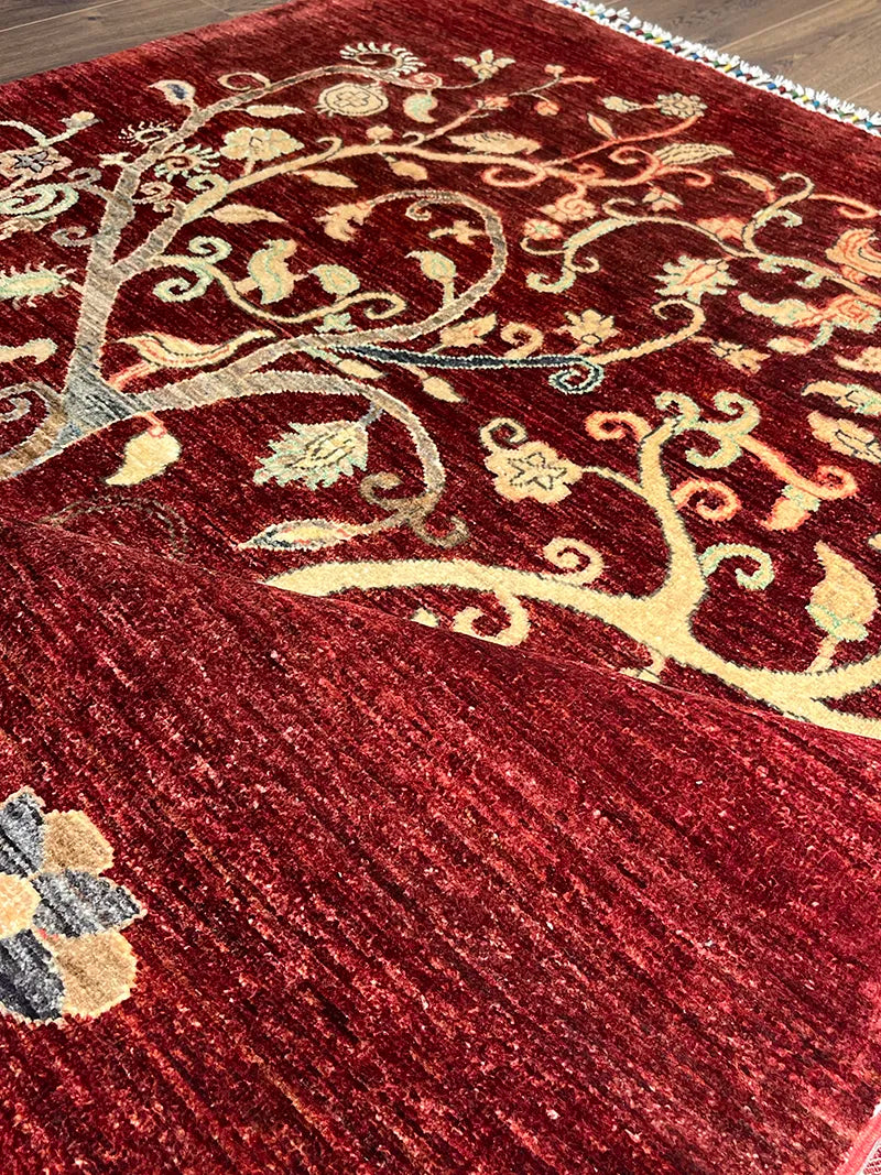 Anadolu Şal Desen Yün El Dokuma Halı