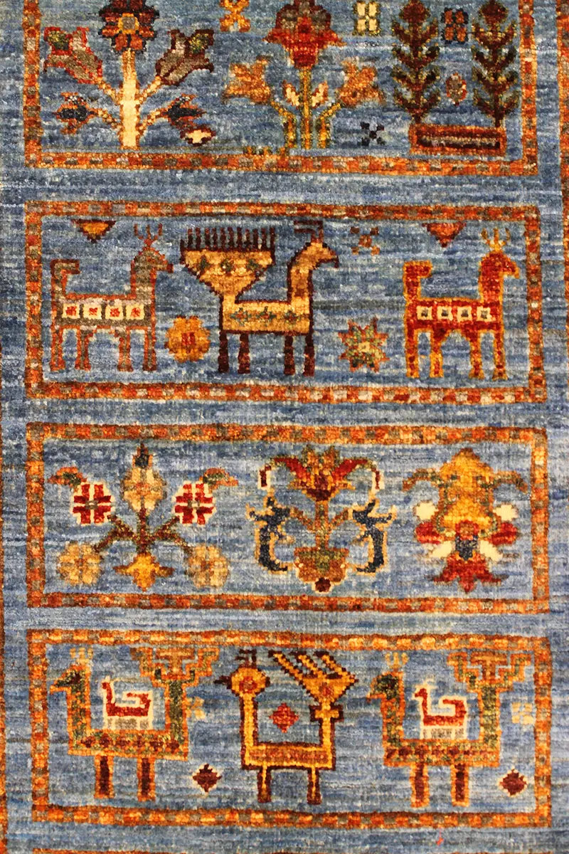 Anadolu Şal Desen Yün El Dokuma Halı Yolluk