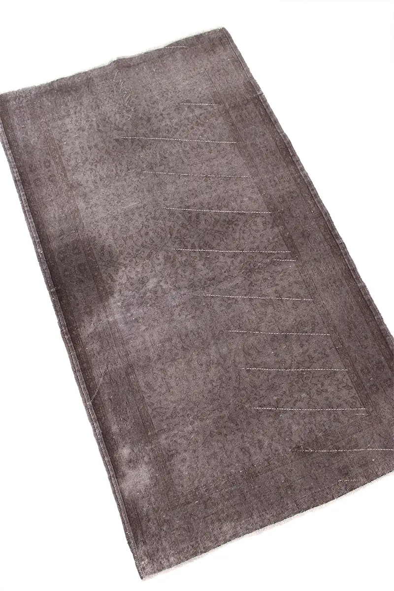 El Dokuma Kahve Vintage Halı