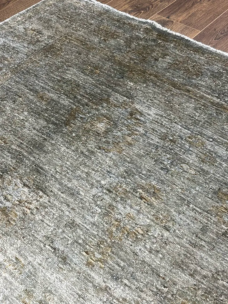 Overdye Serisi Eskitme El Dokuma Kahve Halı