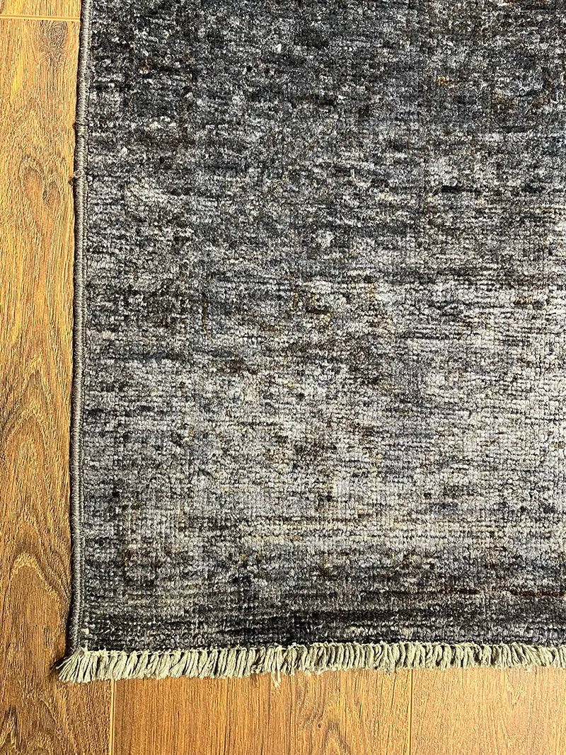 Overdye Serisi Eskitme El Dokuma Lacivert Halı