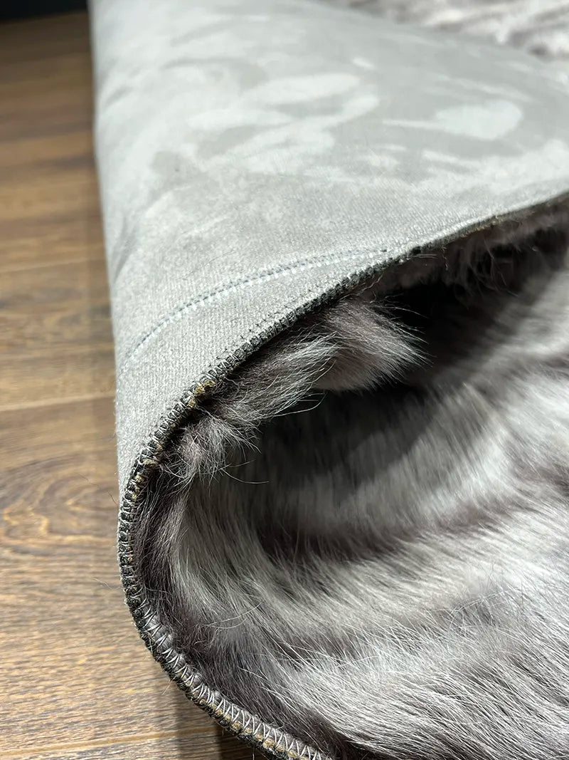 Toscana Serisi Sade Desenli Deri Post Halı