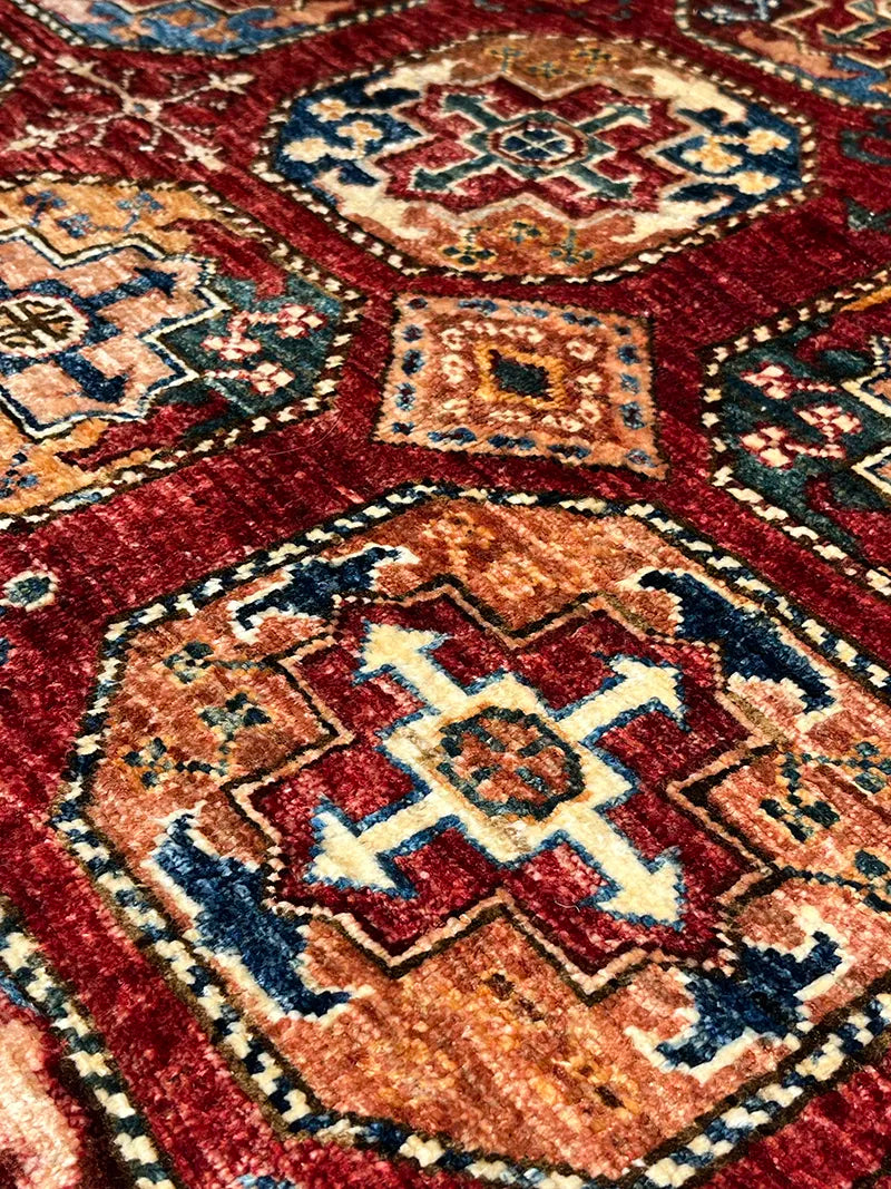 Anadolu Şal Desen Yün El Dokuma Halı