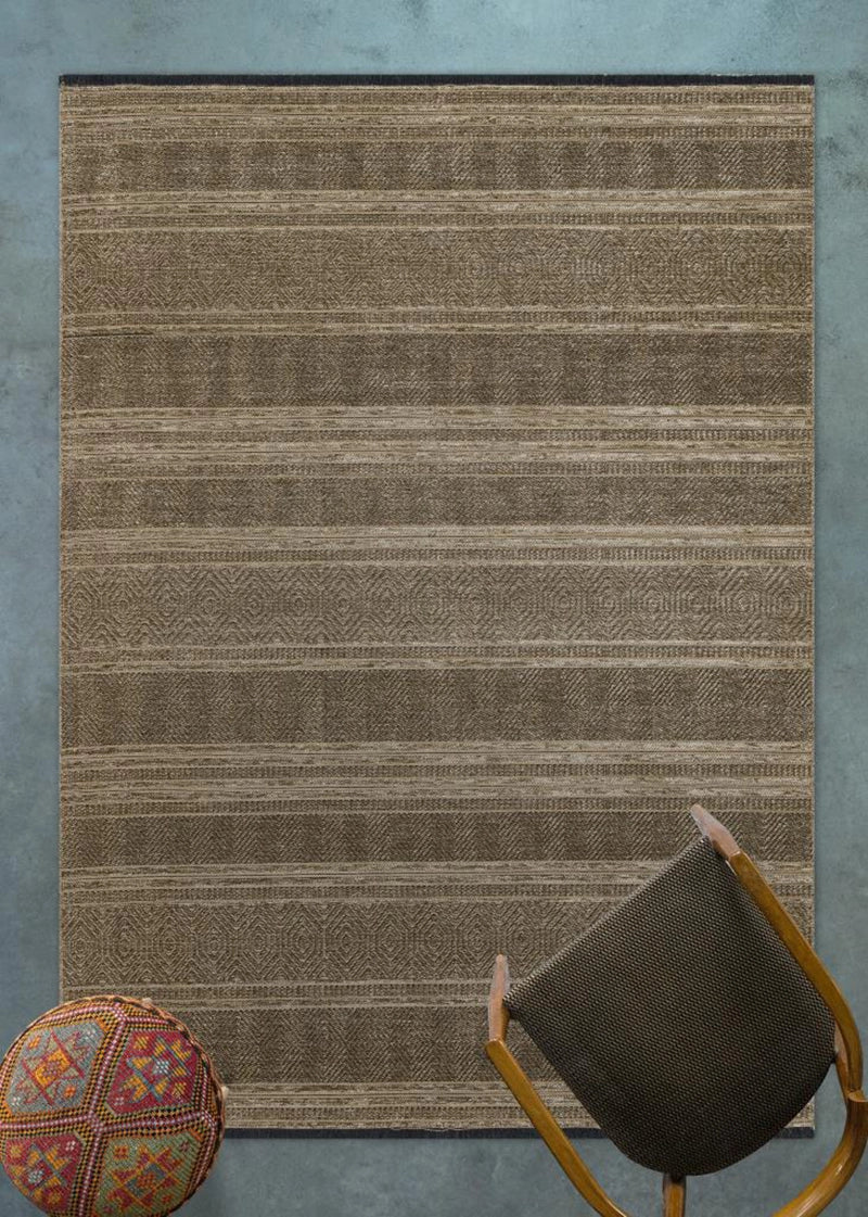 Apex Gloria 4003 Jüt Dokuma Vizon Makine Dokuması Kilim