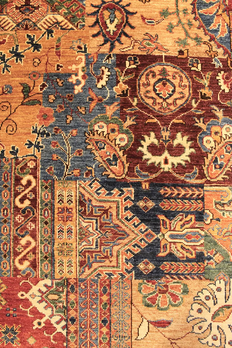 Anadolu Şal Desen Yün El Dokuma Halı