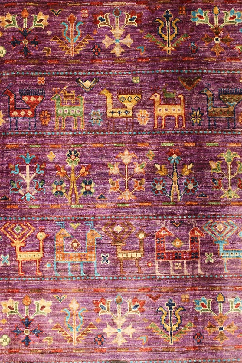 Anadolu Şal Desen Yün El Dokuma Halı