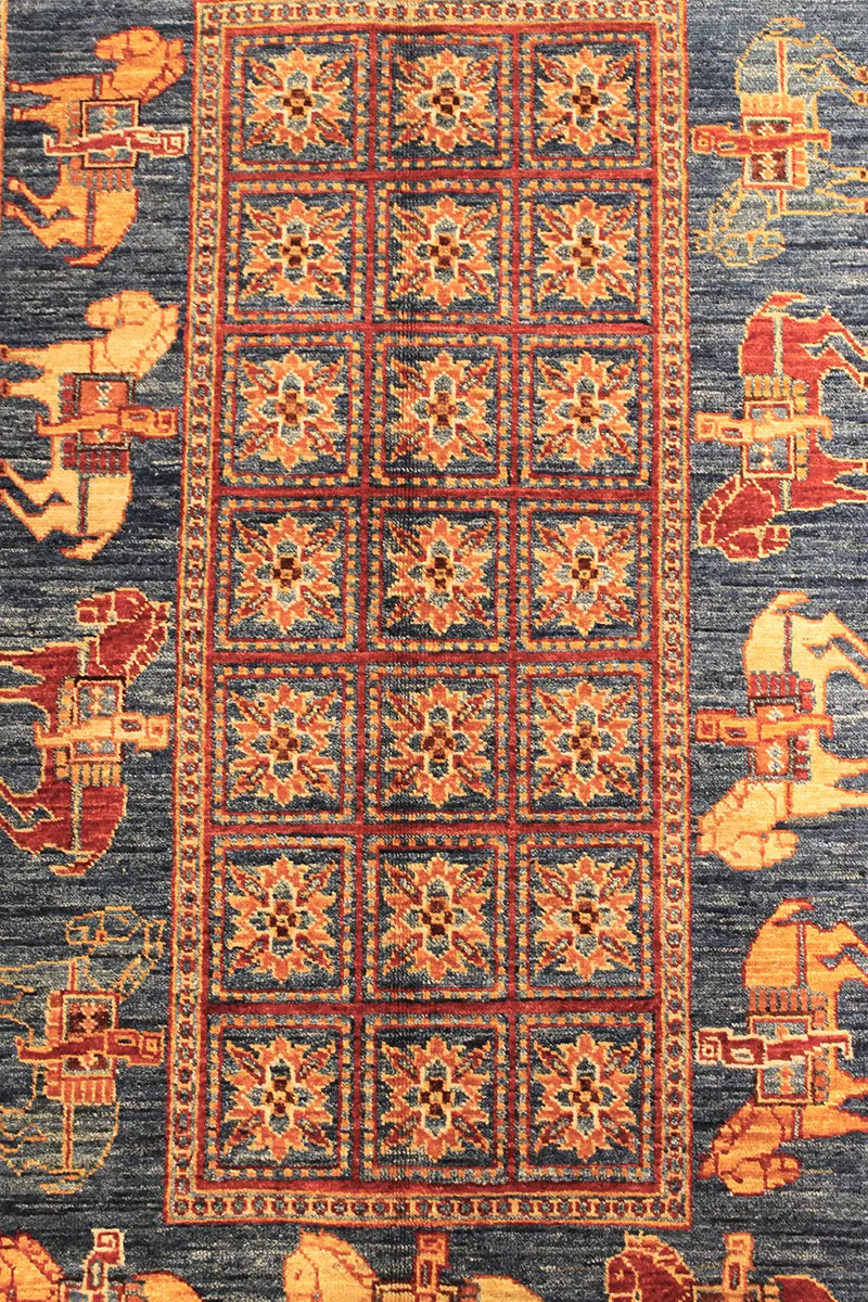 Anadolu Şal Desen Yün El Dokuma Halı