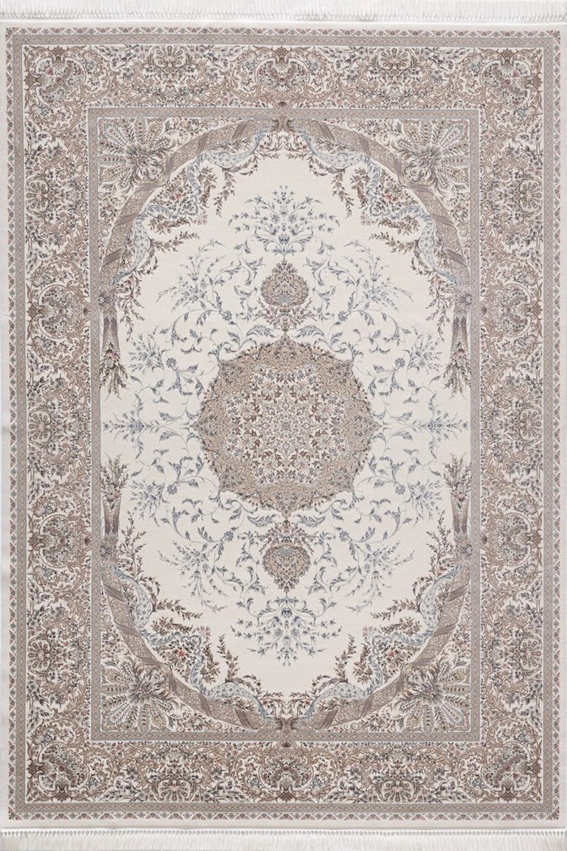 Woolknot Mirage 2119N Krem Bambu Özel Tezgah Halısı
