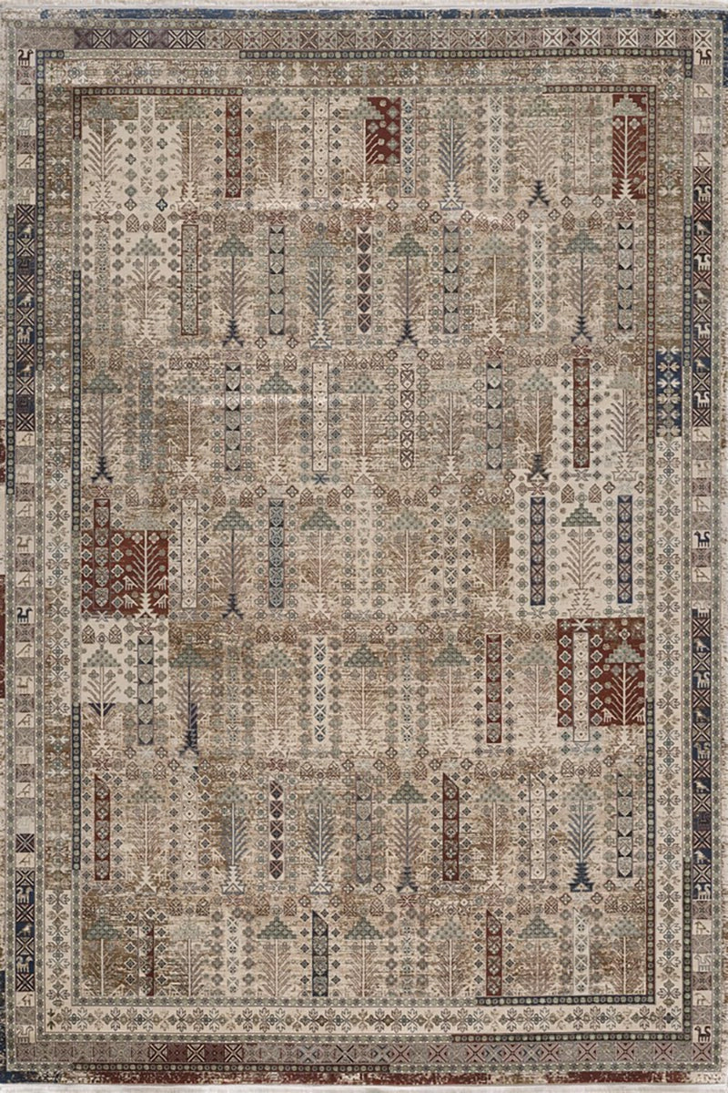 Woolknot Pietra 2183B Bej Bambu Özel Tezgah Halısı