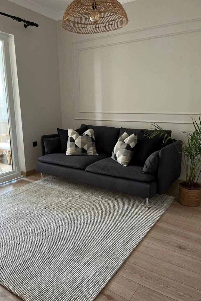 Apex Gala 2201 Gri Bukle Makine Halısı