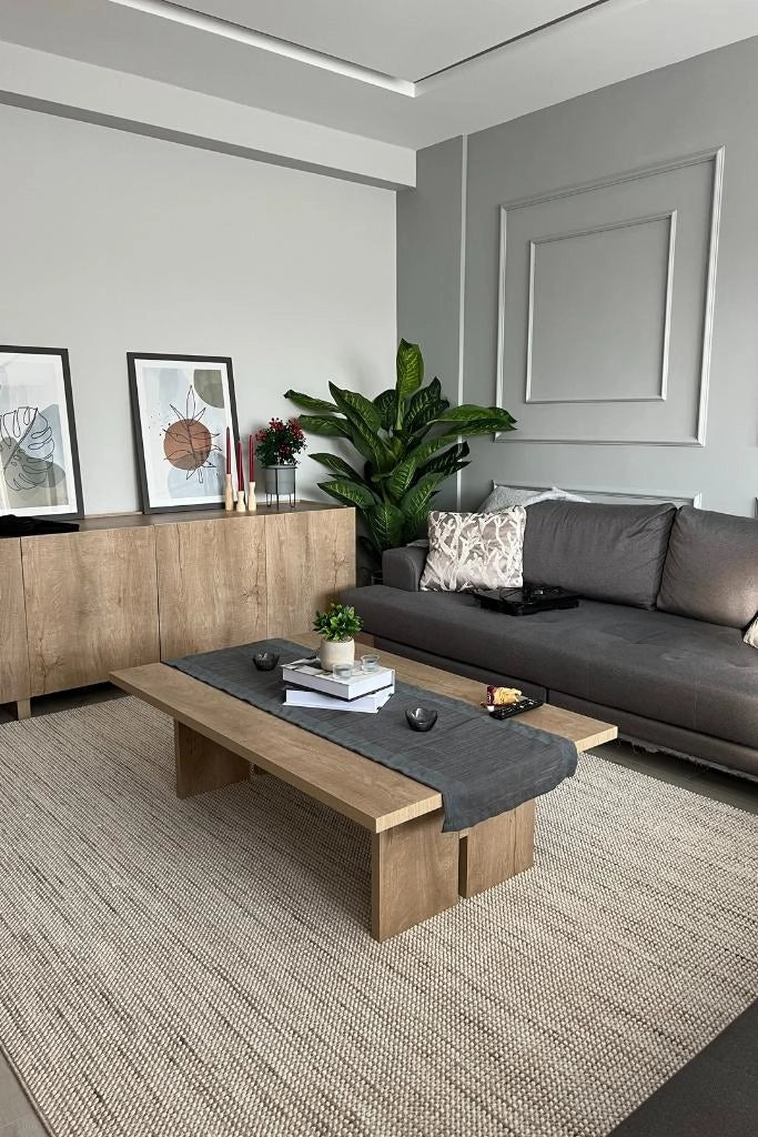 Apex Gala 2202 Bej Bukle Dokuma Makine Halısı