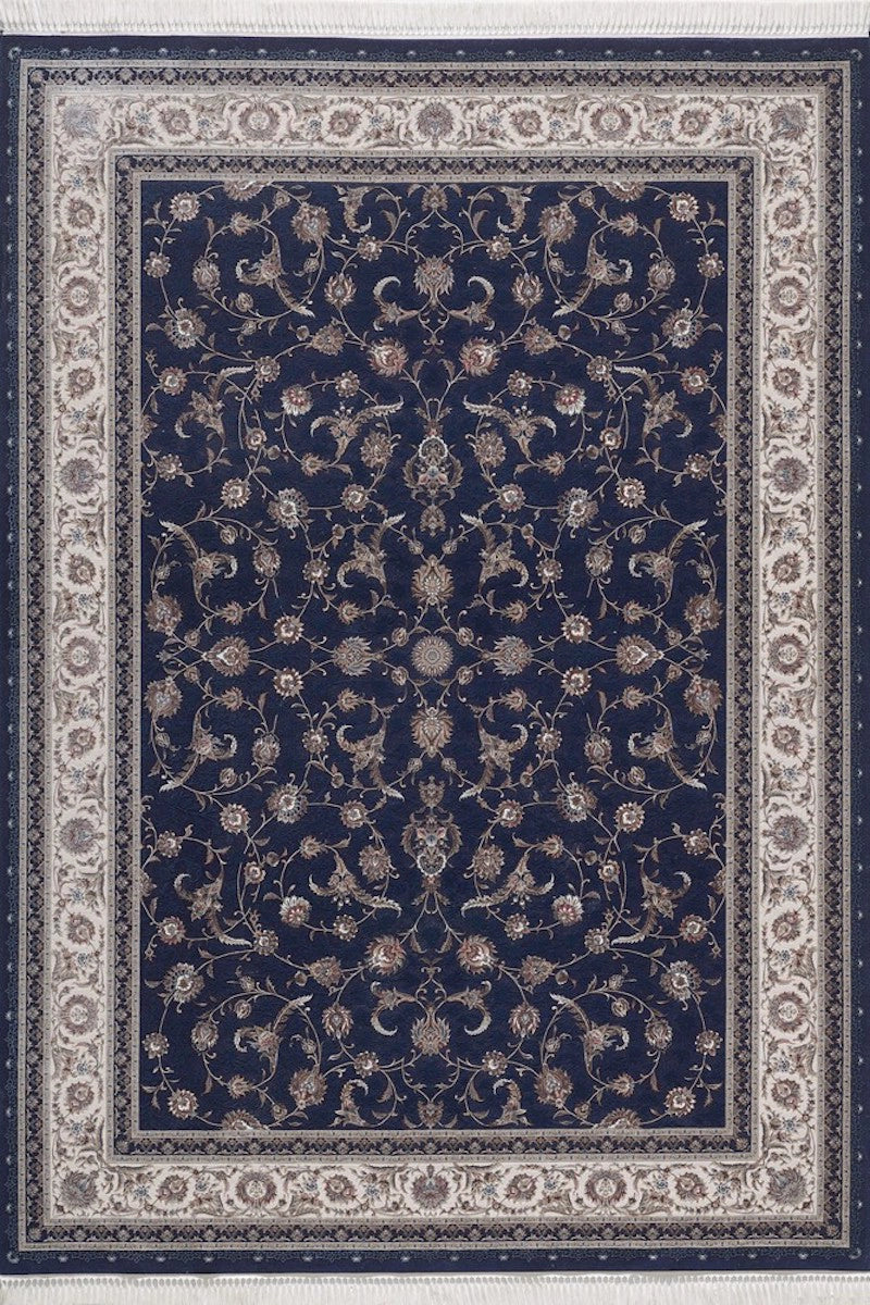 Woolknot Mirage 2209E Lacivert Bambu Özel Tezgah Halısı