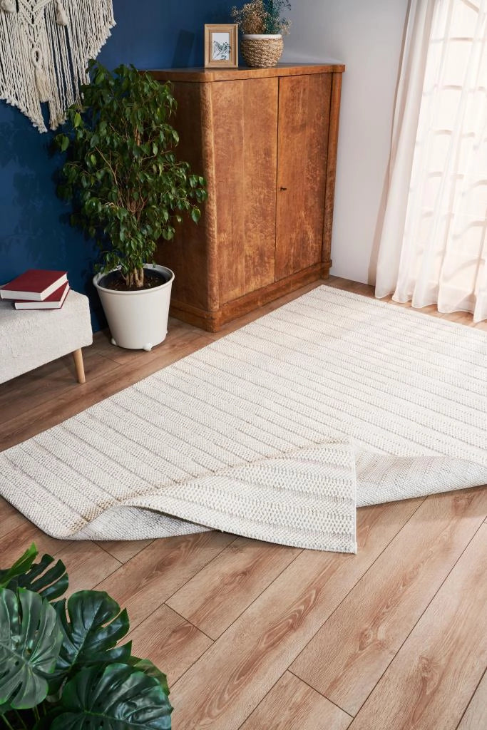 Apex Gala 2211 Ekru Bukle Makine Halısı