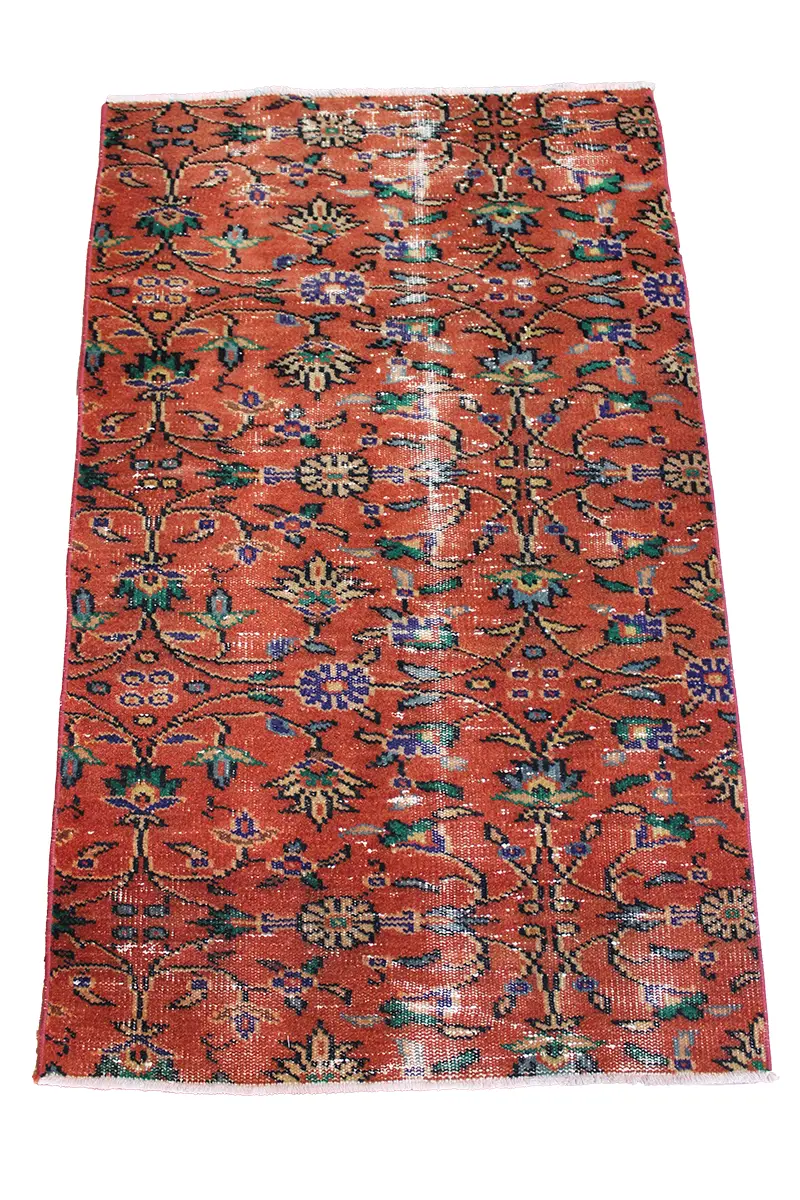 El Dokuma Natural Vintage Halı