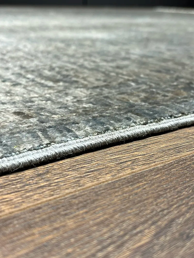 Overdye Serisi Eskitme El Dokuma Yeşil Halı