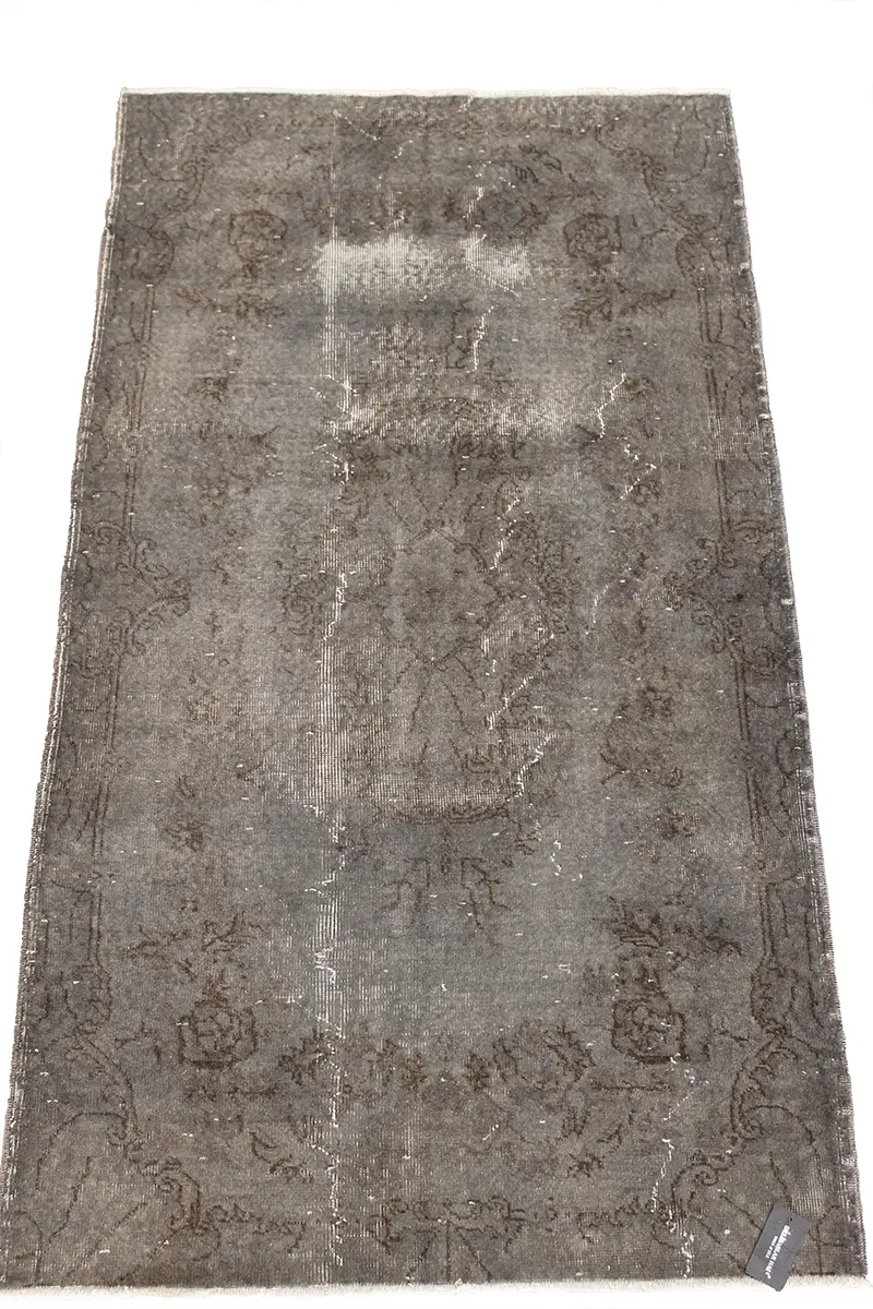 El Dokuma Kahve Vintage Halı