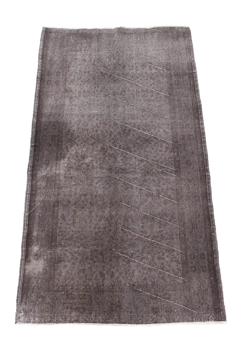 El Dokuma Kahve Vintage Halı