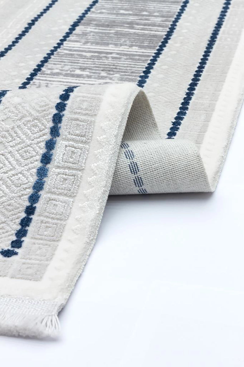 Apex Caliente 4923 Mavi Makine Halısı