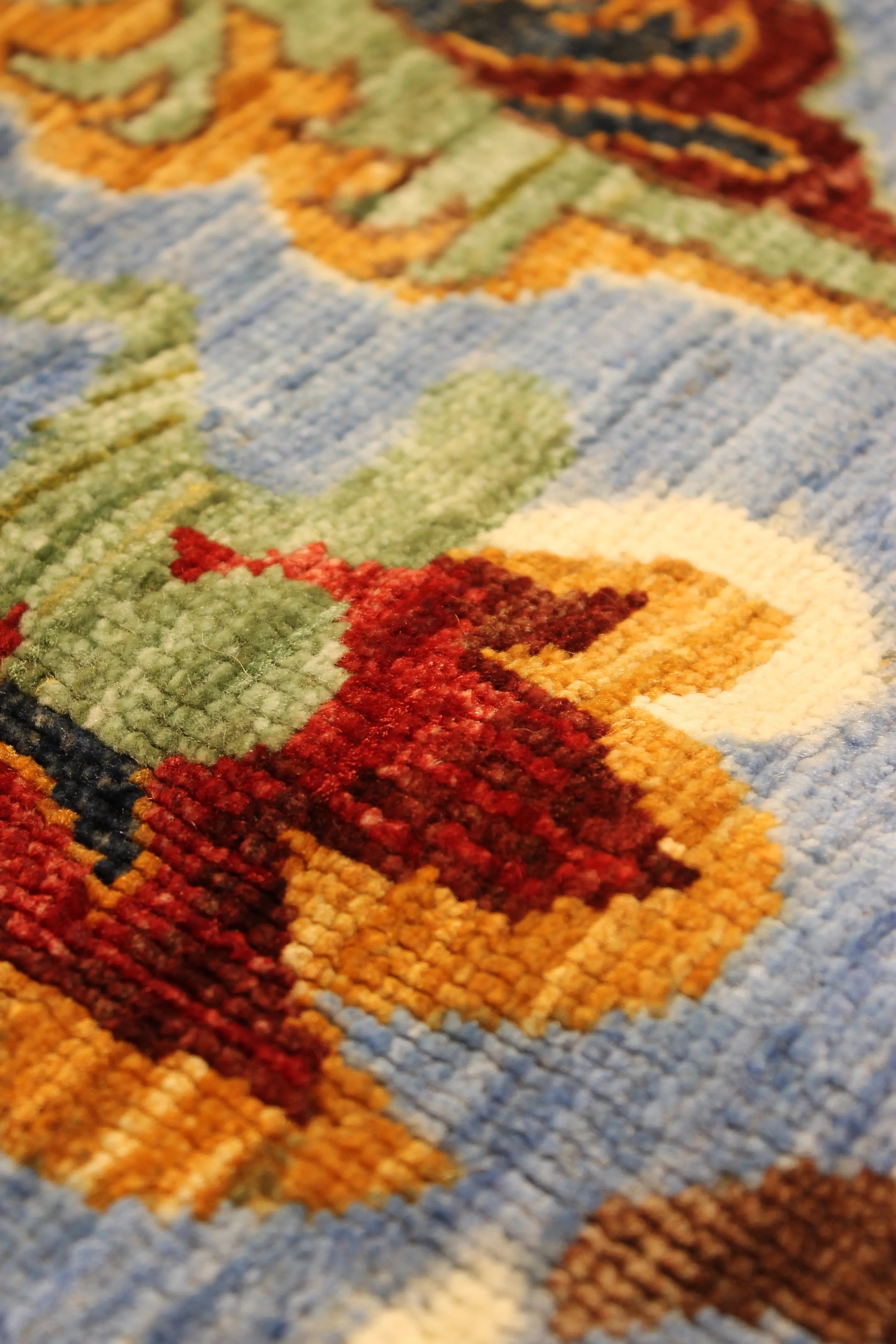 Anadolu Şal Desen Yün El Dokuma Halı