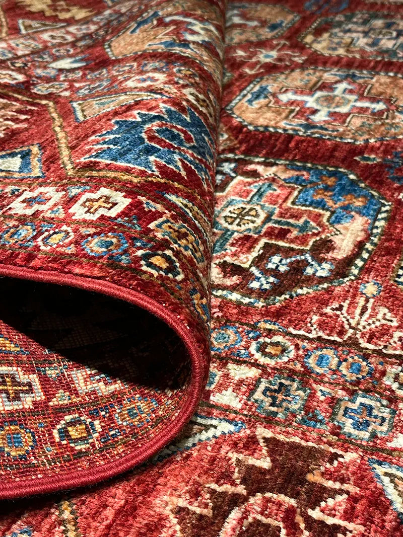 Anadolu Şal Desen Yün El Dokuma Halı