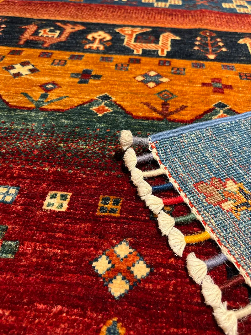 Anadolu Şal Desen Yün El Dokuma Halı