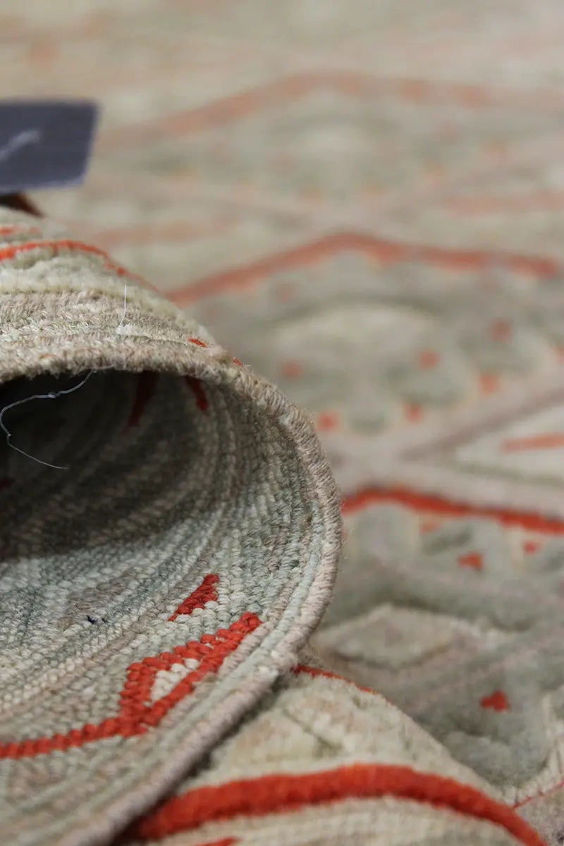 El Dokuma Afgan Berceste Bej Yün Kilim