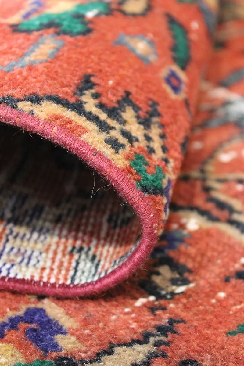 El Dokuma Natural Vintage Halı