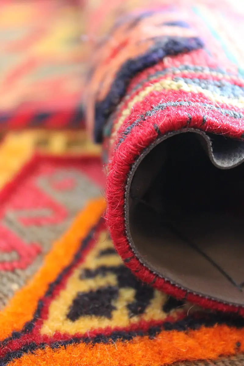 El Dokuma Afgan Berceste Yün Kilim