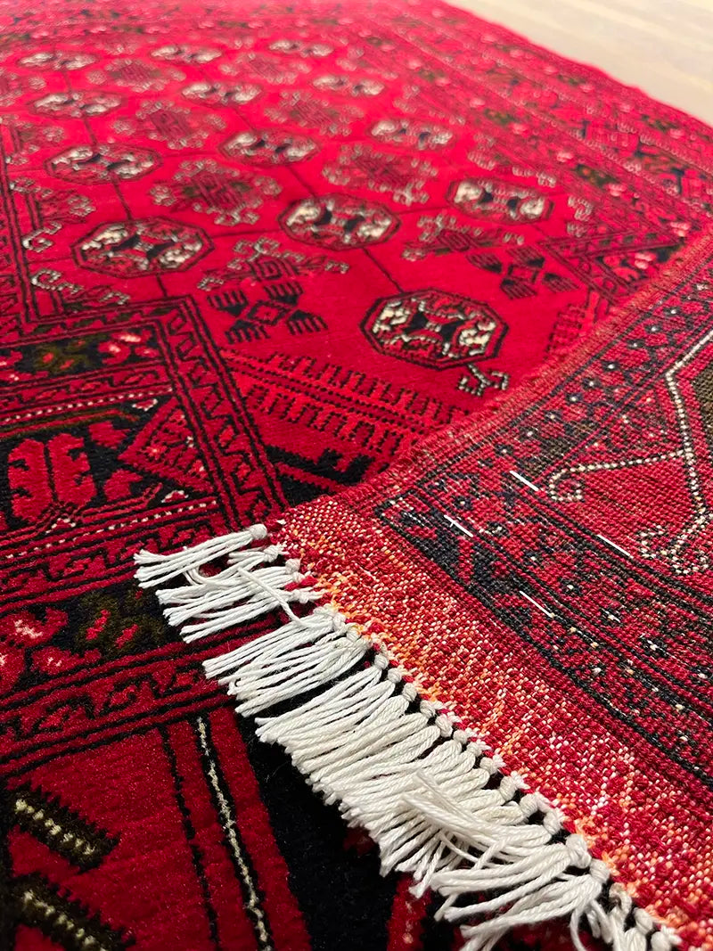 El Dokuma Afgan Bilicik Halısı Seccade