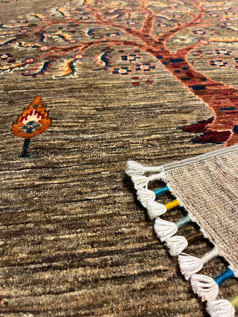 Anadolu Şal Desen Yün El Dokuma Halı