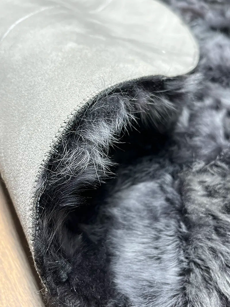 Toscana Serisi Sade Desenli Deri Post Halı