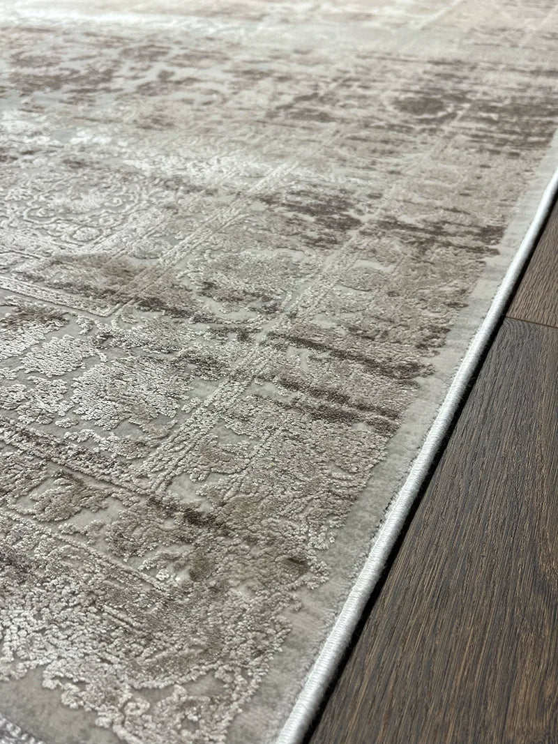 Elegance Serisi Bej Bambu Özel Tezgah Halısı