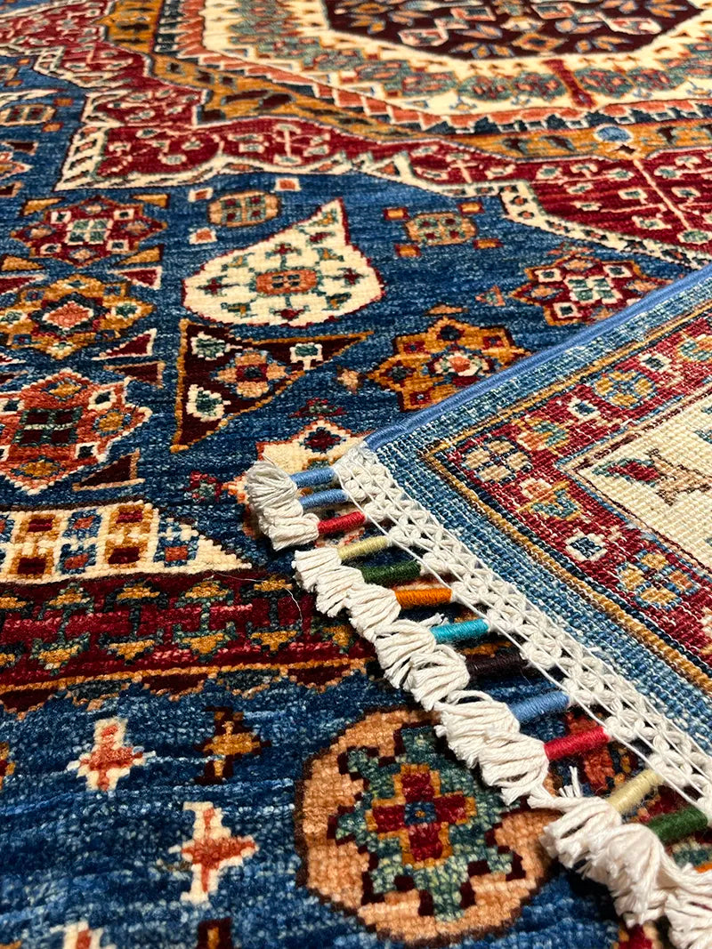 Anadolu Şal Memlük Desen Yün El Dokuma Halı