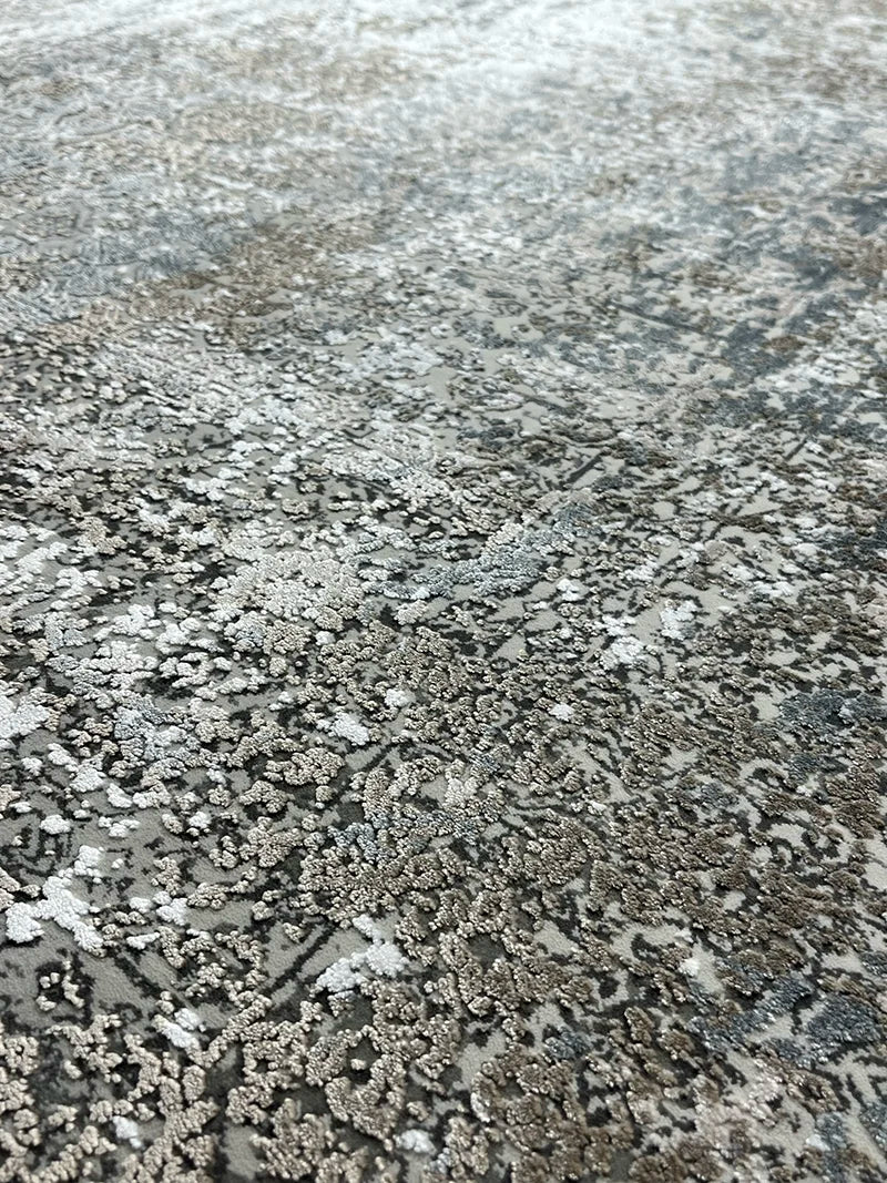 Craft Serisi Bej Bambu Özel Tezgah Halısı