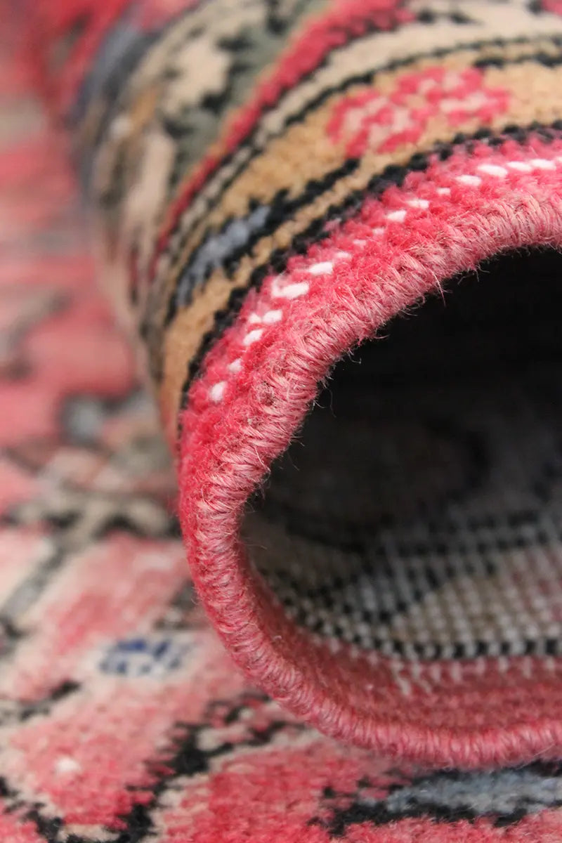 El Dokuma Natural Vintage Halı